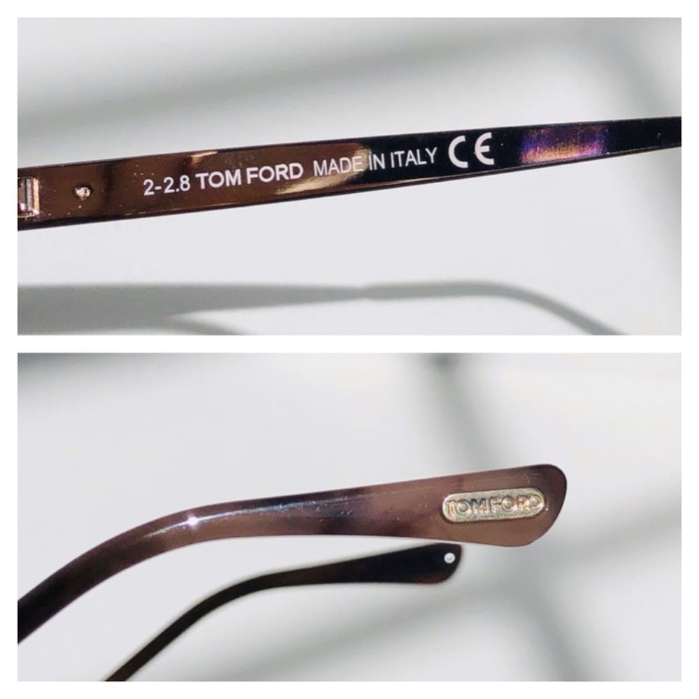 New TOM FORD Anna Cat Eye Brown Sunglasses - Picture 8 of 16